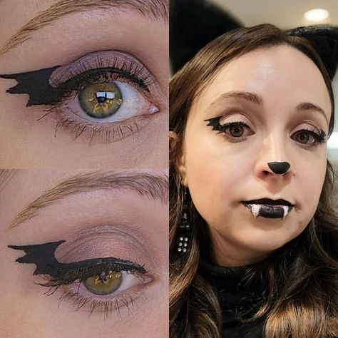 Halloween Bat Costume Makeup, Easy Bat Makeup Halloween, Scary Bat Makeup, Cute Bat Makeup Halloween, Halloween Bat Face Paint, Kids Bat Makeup, Easy Bat Makeup, Cute Bat Makeup, Bat Makeup Halloween Easy