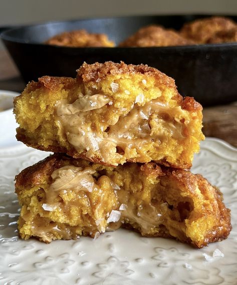 Cinnamon Crunch Pumpkin Cathead Biscuits w/ Whipped Salted Caramel Butter Homemade Cake Flour, Cinnamon Crunch Topping, Cathead Biscuits, Cake Flour Recipe, Crunch Topping, Caramel Butter, Cinnamon Crunch, Homemade Buttermilk, Fall Comfort Food