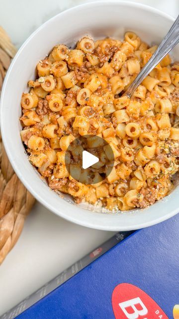 Nady Benyamine | Recipes on Instagram: "For a back-to-school dish that's easy and fulfilling, try my One-Pot Mediterranean Beef Marinara Pasta using @barillaus  Ditalini noodles. (Watch until the end for the secret ingredient.)  INGREDIENTS 1 box Barilla Ditalini Pasta 2 tbsp olive oil 1 cup onion, diced 3 tablespoons tomato paste 3 cloves garlic, minced 1 lb ground beef Salt and pepper, to taste 1 tsp Italian seasoning, plus extra for garnish 1 can (28 oz) tomato purée 4 cups water (to cover all ingredients) 1 tbsp (or cube) chicken bouillon 1/2 cup Parmesan cheese, grated, plus extra for garnish  DIRECTIONS 1. Heat olive oil in a large pot over medium heat, sauté diced onions and tomato paste until soft, then add minced garlic until fragrant  2. Add ground beef, season with salt, pepper, Barilla Mediterranean Pasta, Mediterranean Beef Marinara Ditalini, One Pot Mediterranean Beef Marinara Ditalini, 1 Pot Pasta Recipes, Ditalini Pasta Recipes Ground Beef, Barilla Ditalini, Marinara Pasta Recipes, Ditalini Pasta Recipes, Ground Beef Recipes Pasta