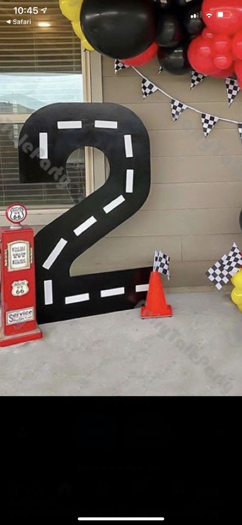 Number Mosaic, Racing Car Birthday, Car Birthday Party, Birthday Party Backdrop, Race Car Birthday Party, Birthday Photo Booths, Race Car Birthday, Car Birthday, Foam Packaging