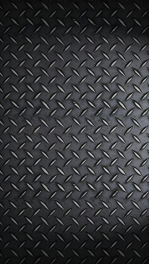 Metal Iphone Wallpaper, Diamond Plate, Black Metal, Iphone Wallpaper, Wallpapers, Iphone, Black