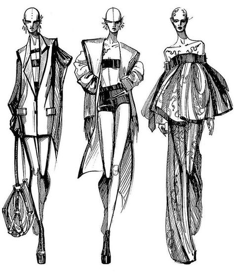 Illustrator Girls on Instagram: “Can’t decide 1, 2, or 3?😍 follow @illustratorgirls for more. Cr @meliquestreet” Fashion Sketchbook Inspiration, Croquis Fashion, Fashion Portfolio Layout, Fashion Model Sketch, Fashion Illustration Collage, Fashion Figure Drawing, Fashion Drawing Sketches, Fashion Drawing Tutorial, Fashion Illustration Sketches Dresses