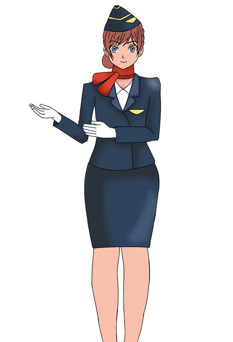 Flight Attendant Drawing Sketch, Flight Attendant Drawing, Ni Idea, Sketches Easy, Cabin Crew, Diy Stuff, Flight Attendant, Drawing Sketches, Phone Wallpaper