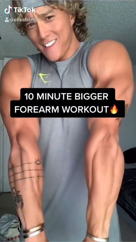 Bigger Forearms Workout, Arm Workout For Men, Bigger Forearms, Forearm Exercises, Exercises For Men, Big Arms, Latihan Dada, Forearm Workout, Bodybuilding Workouts Routines