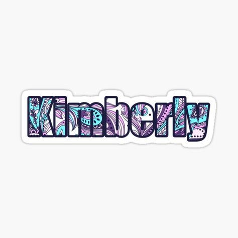 Kimberly Name, Art Merch, Mandala Coloring Pages, Mandala Coloring, Name Art, Independent Artist, Coloring Pages, Custom Made, T Shirts