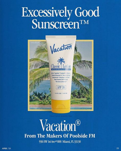 Vacation Sunscreen - Packaging Design System on Behance Sunscreen Packaging Design, Vacation Sunscreen, Sunscreen Packaging, Graphic Design Packaging, Graphic Design Fun, Design System, Graphic Design Branding, Graphic Design Typography, Ad Design