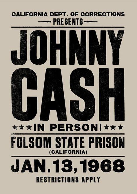 Johnny Cash Poster, Johnny Cash Tattoo, Johnny Cash Art, Music Concert Poster, Kings Of Convenience, Johnny And June, Vintage Concert Posters, Music Concert Posters, Vintage Music Posters