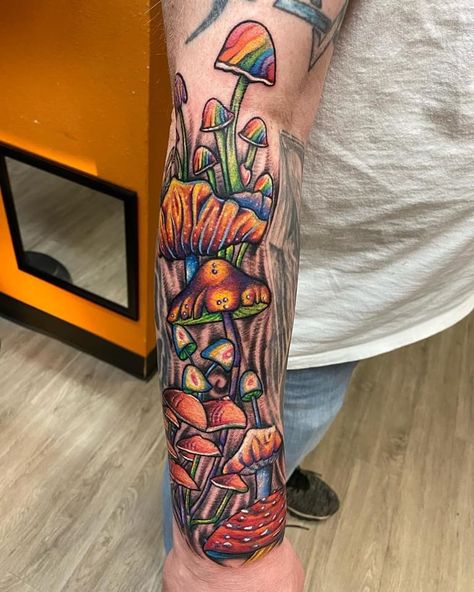 Amanita Muscaria, Mushroom Tattoos, I Tattoo, Watercolor Tattoo, Tattoos