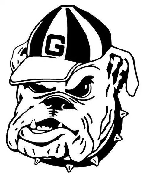 I don't own rights to this or any other UGA related pins.  Im only a fan! Georgia Bulldogs Tattoo, Bulldog Drawing, Bulldog Clipart, Ga Bulldogs, Bulldog Tattoo, Eagle Drawing, Georgia Bulldog, Clip Art Library, Bean Bag Toss