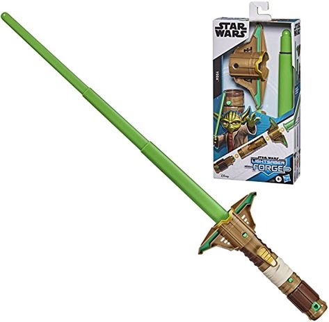 Star Wars Lightsaber Toy, Green Lightsaber, Lightsaber Toy, Star Wars Lightsaber, Star Wars Luke Skywalker, Star Wars Light Saber, Spiderman Birthday, Star Wars Action Figures, Barbie Toys