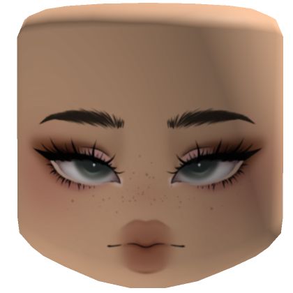 Soft Emerald Glam Makeup Roblox Makeup Faces Codes, Roblox Face Codes Makeup, Roblox Makeup Faces, Cute Roblox Faces, Roblox Makeup, Roblox Face Codes, Id Roblox, Roblox Sign Up, Fete Emo