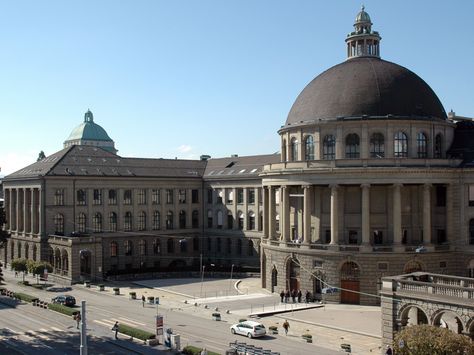 ETH Zürich Eth Zurich University, Gottfried Semper, Eth Zurich, Dream Studies, Best Universities, Best University, Zurich Switzerland, University Campus, School Hacks