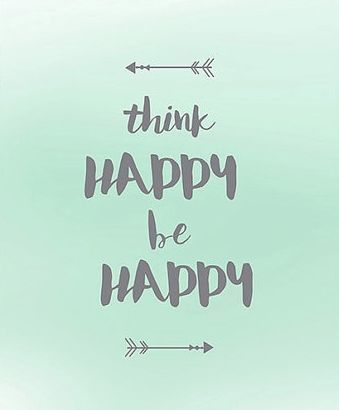 think happy, be happy Inspires Quotes, Quotes Be Yourself, Album Prints, Cricut Corner, Think Happy Be Happy, Mint Aesthetic, Quote Happiness, Handlettering Quotes, Hijau Mint