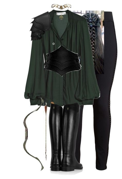 "LOTR" by wildheart399 ❤ liked on Polyvore featuring STELLA McCARTNEY and Le Chameau Lotr Outfits, Lotr Inspired Outfits, Adventure Outfit, Female Knight, Costume Accessories, Travel Outfit, Stella Mccartney, Outfit Inspirations, Perfect Clothing