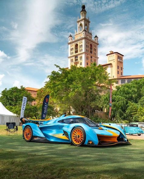 Get ready to rev your engines with the #McLaren Solus GT! 🏎💨 This sleek and vibrant blue and orange race car is a true showstopper. Parked on a lush green field, it exudes power and speed against the natural backdrop. Whether it's taking a break from an incredible race or gearing up for the next adventure, this McLaren Solus GT is sure to turn heads. Buckle up and get ready for an adrenaline-fueled ride like no other! 📸 @therealabd #McLarenSolusGT #PowerAndSpeed #IdreamCar #mclaren6... Mclaren Solus Gt, Super Sport Cars, Green Field, Baby Blue Colour, Taking A Break, Super Sport, My Dream Car, Blue And Orange, Vibrant Blue