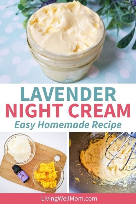 Made with natural ingredients like essential oil and shea butter, this lavender sleep cream recipe is a quick DIY that will take your skincare to the next level. Whether you need it for moisturizing or for sleep, this lavender lotion is next to none. Sleep Cream Diy, Sleep Cream, Sleep Lotion, Diy Lavender Oil, Body Lotion Recipes, Lavender For Sleep, Diy Herbal Remedies, Lavender Lotion, Salve Recipes