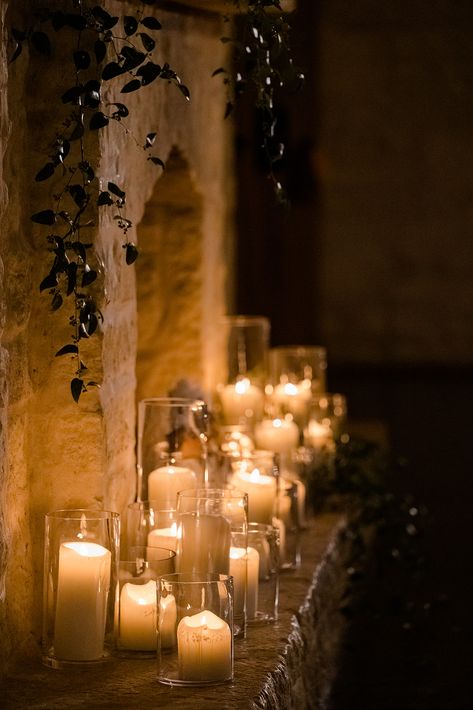 Stems Floral Design | Gracie Byrd Photography | Camp Balcones Springs | | | ... Reception Inspiration Candle Installation Cozy Wedding Colorful Austin TX Marble Falls TX Hill Country Wedding Outdoor Wedding Candle Installation, Photography Camp, Pillar Candles Wedding, Rain Wedding, Cozy Wedding, Marble Falls, Reception Inspiration, Hill Country Wedding, By The Fireplace