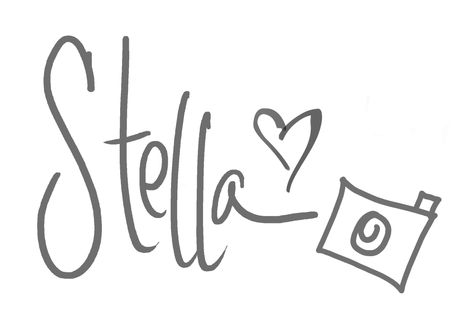 Stella Name, Stella Rose, Female Names, Baby On The Way, Favorite Pins, Doodle Art, Baby Names, Clip Art, Writing