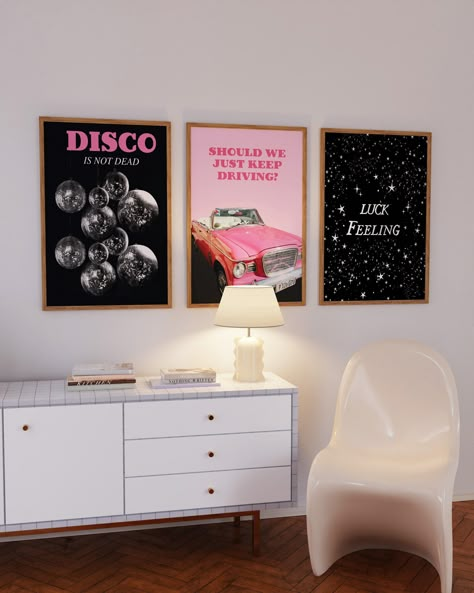 Set of 3 Print Disco Poster 70's Retro Disco Ball Prints Psychedelic Art Trippy Wall Art Preppy Party Poster Trendy Gallery Wall Art Funky Wall Art Aesthetic Print Trendy Wall Art Hippie Print Trendy Print Vintage Poster Aesthetic Room Decor Psychedelic Wall Art Y2K Print Apartment Poster Summer Poster Preppy Wall Print Minimalist Wall Art Dorm Room Decor Trippy Wall Art 70s Wall Art Retro Wall Art Disco Dorm Room, Groovy Room Aesthetic, Disco Home Decor, Retro Aesthetic Bedroom, Groovy Room Decor, Vintage Poster Aesthetic, Disco Room, Trendy Gallery Wall, Disco Poster