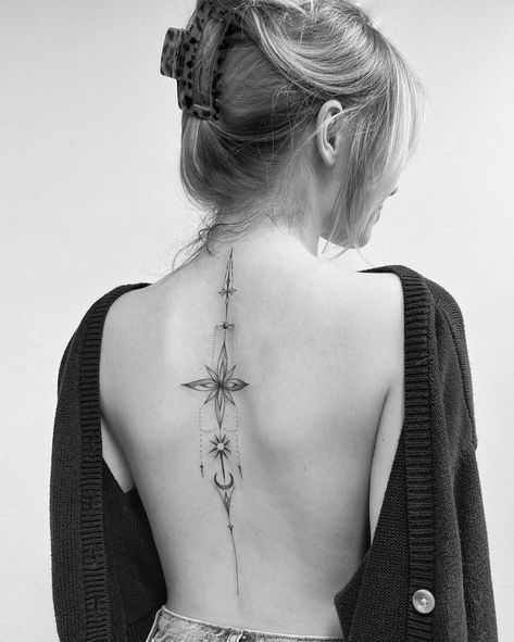 simple tattoo ideas for female Tattoo Female Back Spine, Spine Female Tattoo, Female Spine Tattoos, Tattoo Ideas Female Back Spine, Spine Tattoo Ideas Female, Spine Tattoo Designs, Teen Tattoos, Girl Spine Tattoos, Back Tattoo Women Spine