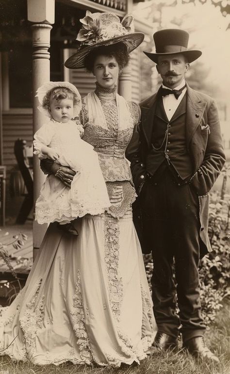 1890s Photographs, Family Photo Reference, 1890 Photos, 1850s Aesthetic, Victorian Family Portrait, Black And White Old Photos, 1800s Photos, 1910s Aesthetic, 1900s Photos