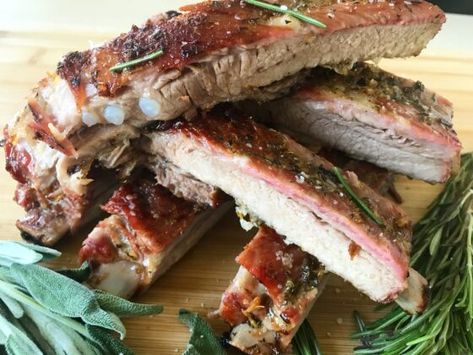 Baked Spare Ribs, Bbq Pork Spare Ribs, Pork Back Ribs, Ribs Bbq, Bbq Recipe, Pork Spare Ribs, Pork Rib Recipes, Cuban Recipes, Spare Ribs