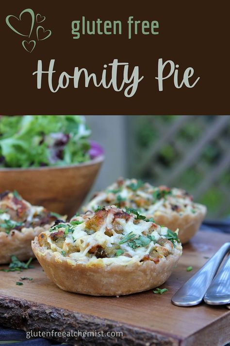 Homity Pie made with gluten free shortcrust pastry… A favourite ‘trendy’ savoury tart of the 80’s with potato, onion, garlic and cheese. #homitypie #glutenfree #vegetarian #pastry #pie #tart #lunch #picnic #lunchbox via @gfalchemist Homity Pie, Gluten Free Hamburger, Shortcrust Pastry Recipes, Almond Pastry, Individual Pies, Gluten Free Pastry, Cheese Tarts, Savory Tart, Shortcrust Pastry