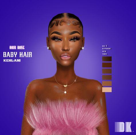 Sims 4 Babyhair Edges, Sims 4 Black Features, Black Sims 4 Cc Edges, Sims 4 Edges Hair, The Sims 4 Edges Cc, Sims 4 Cc Black Sims Hair, Babyhairs Edges Sims 4, Sims4 Edges Cc, Sims 4 Cc Hairline Edges