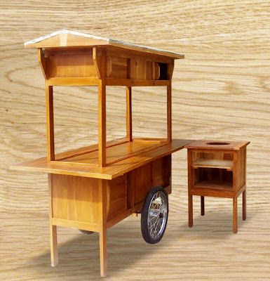 Food Cart Design, Coffee Carts, Jual Beli, Food Cart, Food Design, Digital Media, Wooden Toy Car, Street Food, I Shop