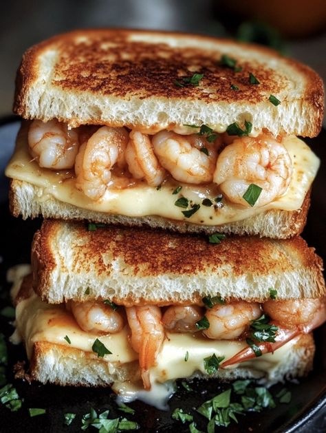 health meal, low carbs meals, keto meal Shrimp Melt Sandwich, Shrimp Sandwich Recipes, Cheese Grilled Sandwich, Shrimp Salad Sandwich, Grilled Sandwich Recipe, Taco Pizza Recipes, Fancy Grilled Cheese, Crispy Bread, Meat Lovers Pizza