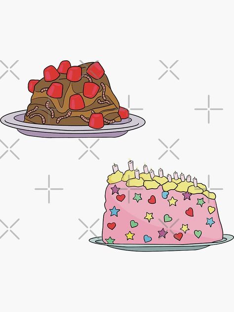 "Max & Ruby Cakes" Sticker for Sale by daniasdesigns | Redbubble Max And Ruby Cake Cartoon, Max And Ruby Drawing, Max And Ruby Cake Tattoo, Mac And Ruby Cake, Max And Ruby Tattoo, 2009 Childhood, Cake Graphic Design, Max And Ruby Cake, Max Ruby