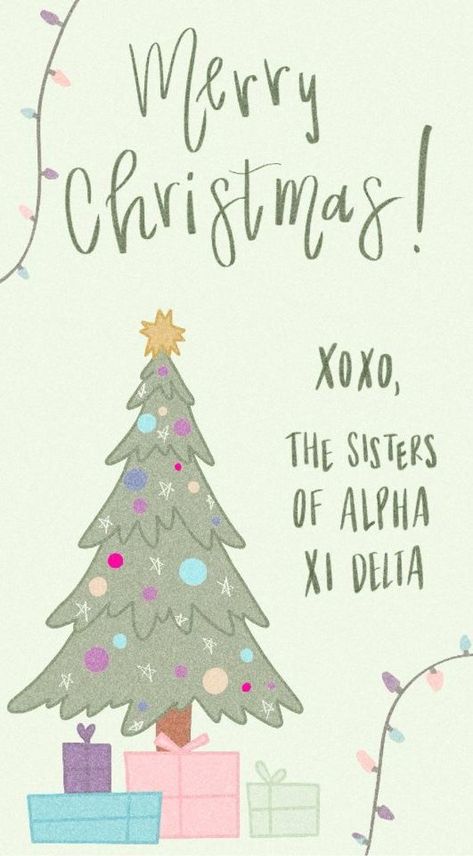 Axid Graphics, Adpi Graphics, Sorority Christmas, Sorority Socials, Pr Ideas, Kennesaw State University, Sorority Banner, Kennesaw State, Story Backgrounds