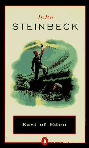 Takes place in California in the Salinas Valley, a home to two families whose lives are fatefully intertwined in many ways. Over the generations, between the beginning of the twentieth century and the end of the First World War, the Trasks and the Hamiltons replay out two of the Bible’s most memorable stories- the story of Cain & Abel and the story of Adam & Eve Cain And Abel, Penguin Publishing, Oprahs Book Club, East Of Eden, John Steinbeck, Nobel Prize, Reading Time, Classic Literature, Favorite Authors