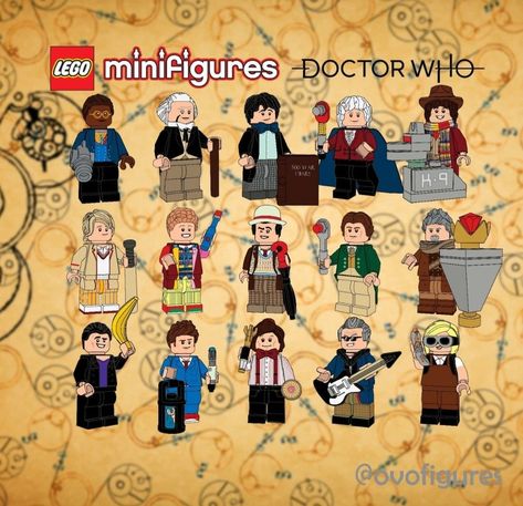 Lego Doctor Who, Doctor Who Funny, Doctor Who Memes, Creative Planter, Alex Kingston, Doctor Who Art, Cool Lego Creations, Cool Lego, Geek Out