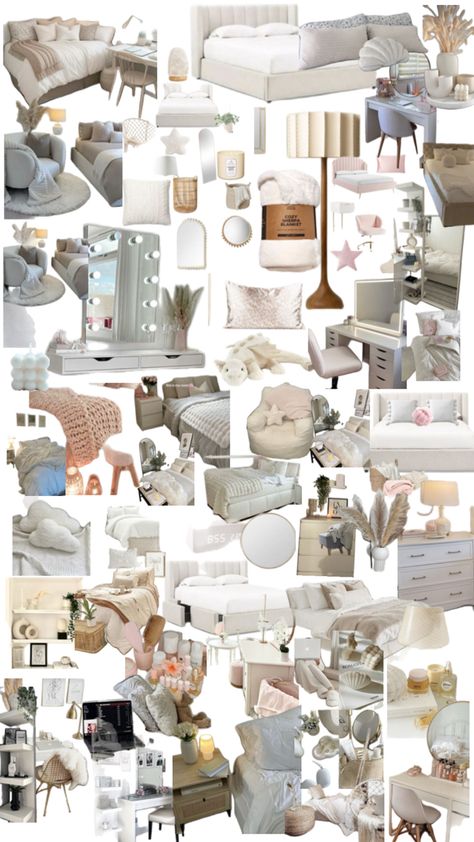 vanilla girl room #howiwantmyroomtolook Vannila Girl Room Ideas, Vanilla Girl Bedroom, Vanilla Girl Room, Vanilla Room, Dream Room Decor, Dream Bedroom Inspiration, Classy Bedroom, Bedroom Items, Cali Girl