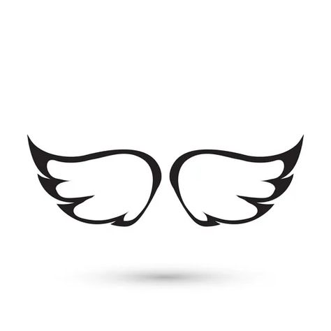 Angel wings icon Royalty Free Vector Image - VectorStock Angel Wings Svg Free, Wings Svg Free, Angel Wings Icon, Angel Wings Svg, Wings Icon, Svg Free, Angel Wings, Free Vector Images, Png Images