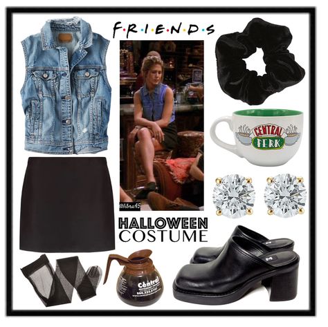 Friends Show Halloween Costumes, Rachel Green Halloween, Rachel Green Halloween Costume, Rachel Green Costumes, Green Halloween Costume, Rachel Outfits, Friends Rachel Green, Friends Rachel, Character Halloween Costumes