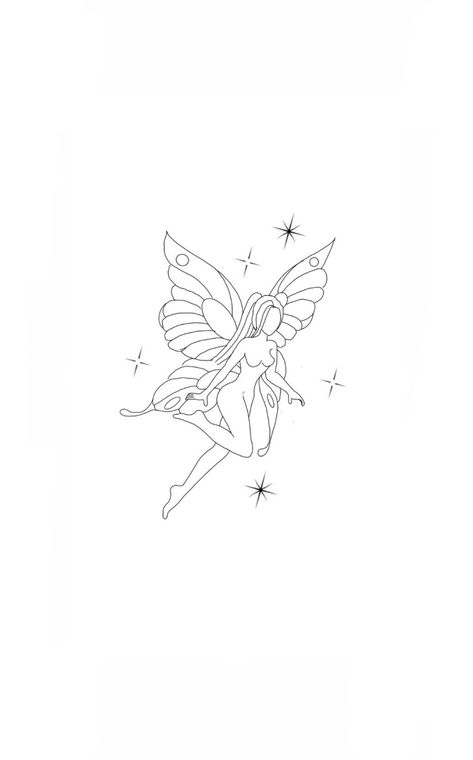 Winx Club Wings Tattoo, Detailed Fairy Tattoo, 5x5 Tattoo Ideas, Winx Club Tattoo, Small Fairy Tattoos, Tinker Bell Tattoo, Pixie Tattoo, Wrist Band Tattoo, Fairy Tattoos