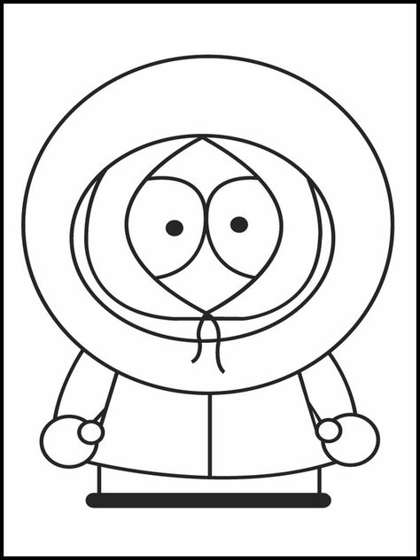 South Park Coloring Pages, Chef South Park, Park Coloring Pages, South Park Tattoo, South Park Episodes, Kenny South Park, South Park Characters, Bird Coloring Pages, Coloring Apps