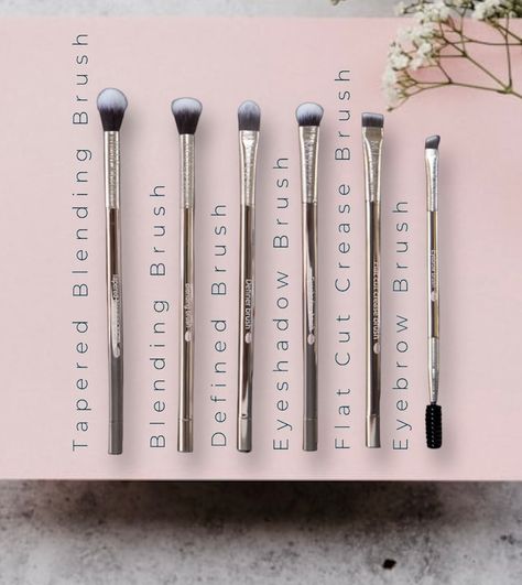 Here , we help make your daily makeup routine as easy as summer’s breeze with the All Eyes On M.I.A. Brush set!🌟 This must-have set includes high-quality, vegan, and cruelty-free brushes designed for perfect eye makeup application. From blending to defining, these luxury brushes have you covered. Don’t miss this absolute steal! ✨ What’s included ⬇️ : ♋️- Eyeshadow Brush to Sweep shadow across your lid. ♌️ - Blending Brush to Blend in the crease & contour. ♍️ - Tapered Blending Brush is P... Perfect Eye Makeup, Eye Makeup Application, Daily Makeup Routine, Free Brushes, Blending Brush, Eyeshadow Brush, Perfect Eyes, Free Brush, Daily Makeup