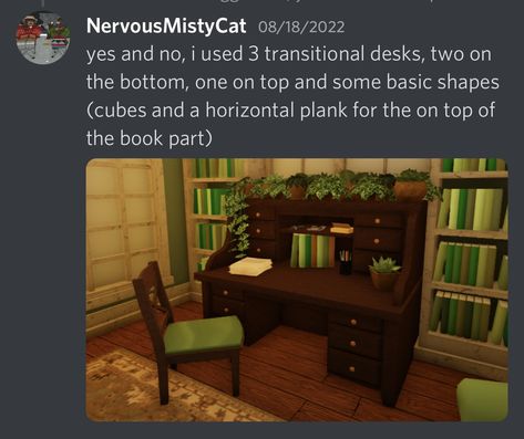 Desk Bloxburg Ideas, Bloxburg Furniture Hacks, Custom Tree Bloxburg, Bloxburg House Victorian, Bloxburg Building Tips, Bloxburg Victorian House Interior, Bloxburg Bookshelf Ideas, Victorian Homes Bloxburg, Bloxburg Desk Ideas