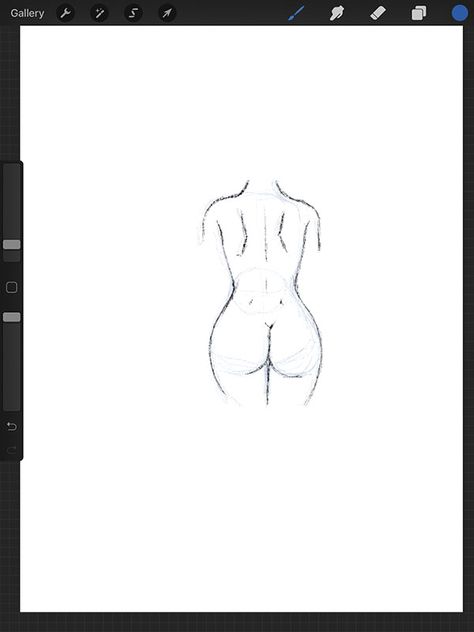 How To Draw A Butt Step By Step - How To Draw Dojo Drawing Bigger Women, Pencil Nude Sketch Art, Women Body Outline Drawing Easy, How To Draw Woman Body Step By Step, How To Draw Butts, How To Sketch A Body Step By Step, How To Draw A Back, How To Draw A Female Body Step By Step, Women Drawing Body Sketches