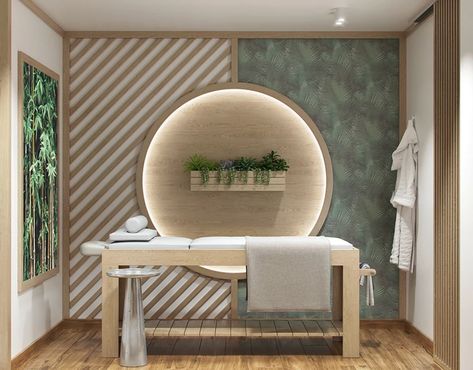 CGI | Zen Bathroom :: Behance Massage Parlour Interior Design, Zen Massage Room, Massage Room Interior Design, Massage Interior Design, Massage Salon Design, Massage Room Interior, Spa Massage Room Design, Massage Room Design Luxury, Tranquility Room