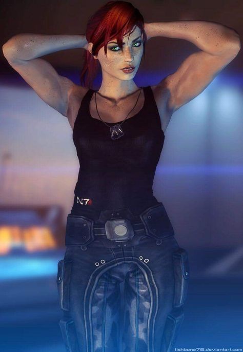 Fem Shepard Mass Effect Characters, Mass Effect 1, Mass Effect Universe, Mass Effect Art, Mass Effect 3, Commander Shepard, Celebrity Design, Mass Effect, Female Character Design