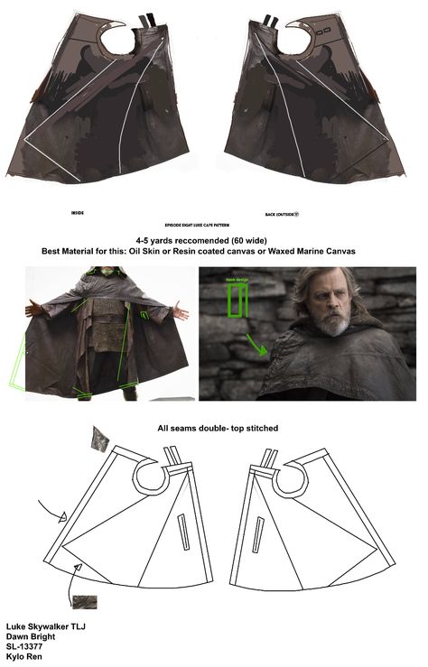 Jedi Poncho, Star Wars Costume Design, Druid Clothes, Star Wars Poncho, Starwars Cosplays, Star Wars Sewing, Diy Leather Belt, Sith Cosplay, Sci Fi Outfit