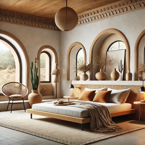 Arched Ceiling Bedroom, Arched Ceiling, 3d Panel, 3d Panels, Bedroom Interior, Arch, Cottage, Ceiling, Interior Design