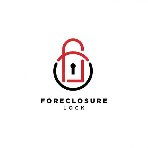 Protection Logo, Lock Logo, Security Lock, Poster Layout, Letter F, Creative Logo, Vector Photo, Logo Templates, Premium Vector