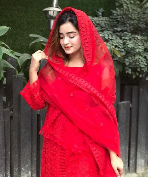 SNEHA 🎀 on Instagram: “Jumma Mubarak ❤️” Red Dp, Dp Girl, Dress For Girl, Jumma Mubarak, Muslim Girls, Red Dress, Most Beautiful, Red, Design