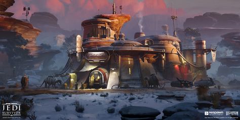 Home / X Survivor Concept Art, Star Wars Cantina, Jedi Survivor, Western Saloon, Sci Fi Architecture, Star Wars Characters Pictures, Star Wars Concept Art, Star Wars 2, Star Wars Rpg