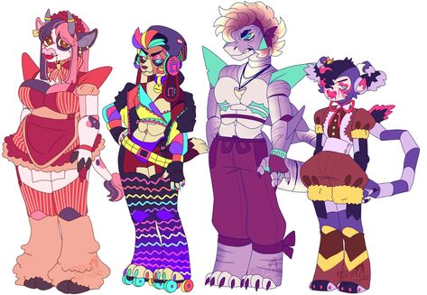 💜minty💜 on Twitter: "glamrock oc time les gooooo #fnaf ... Animatronic Oc Base, Oc Fnaf, Fnaf Oc Ideas, Fnaf Ocs, Fnaf Au, Fnaf Oc, Cartoon Video Games, Fnaf Fanart, Fnaf Sb